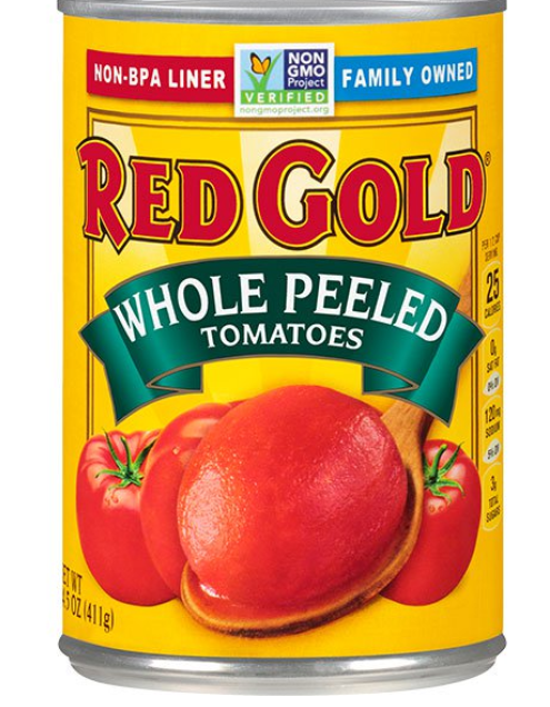 Red Gold Whole Peeled Tomatoes 14.5oz