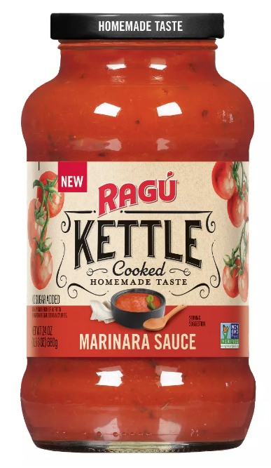 Ragu Kettle Cooked Marinara Sauce 24oz