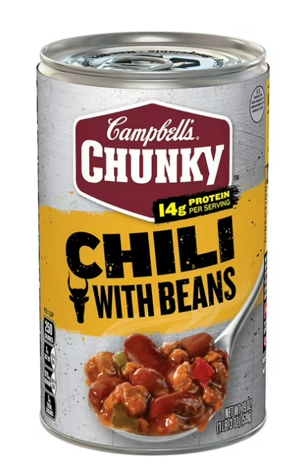 Campbell's Chunky Beef/Bean Chili 19oz