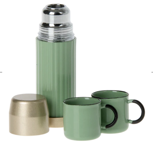 Maileg Thermos and Cups - mint