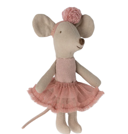 Maileg Ballerina Mouse, Little Sister Rose