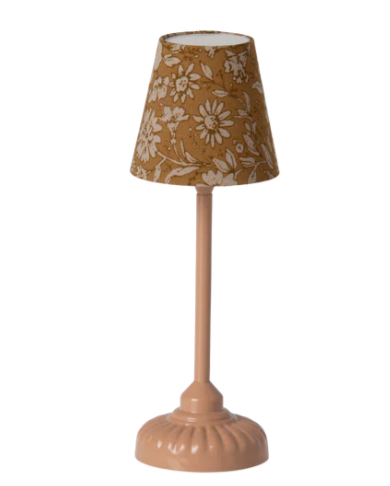 Maileg Vintage Floor Lamp, Mouse dark powder