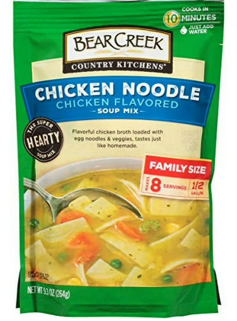 Bear Creek Chicken Noodle Soup Mix/8.4oz