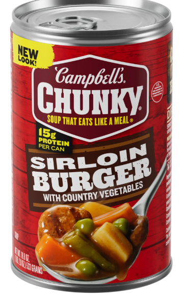 Campbell's Chunky Sirloin Burger Soup 18.8oz