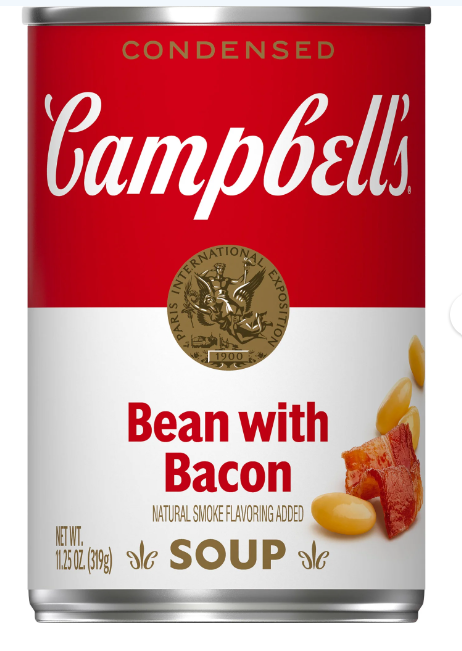 Campbell's Bean with Bacon Soup 11.25oz