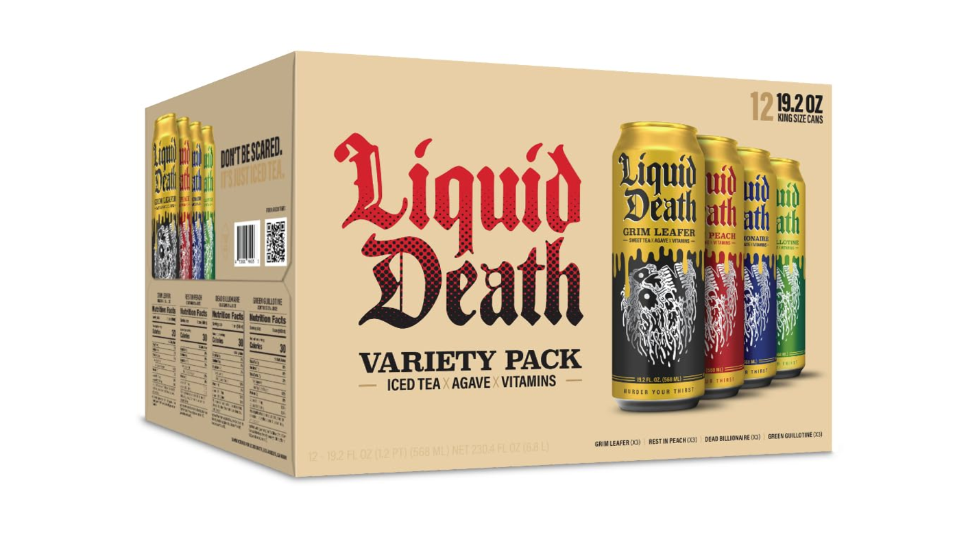 Liquid Death Iced Tea Variety Pack 12pk