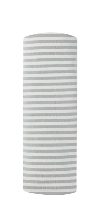 Quincy Mae Swaddle - Dusty Blue Stripe