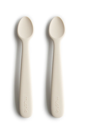 Mushie Silicone Feeding Spoons 2-Pack