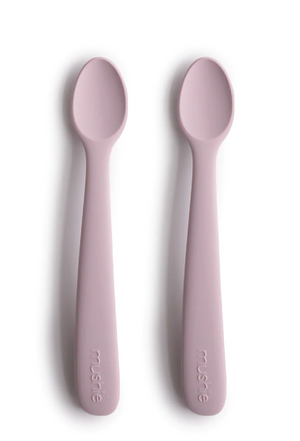 Mushie Silicone Feeding Spoons 2-Pack