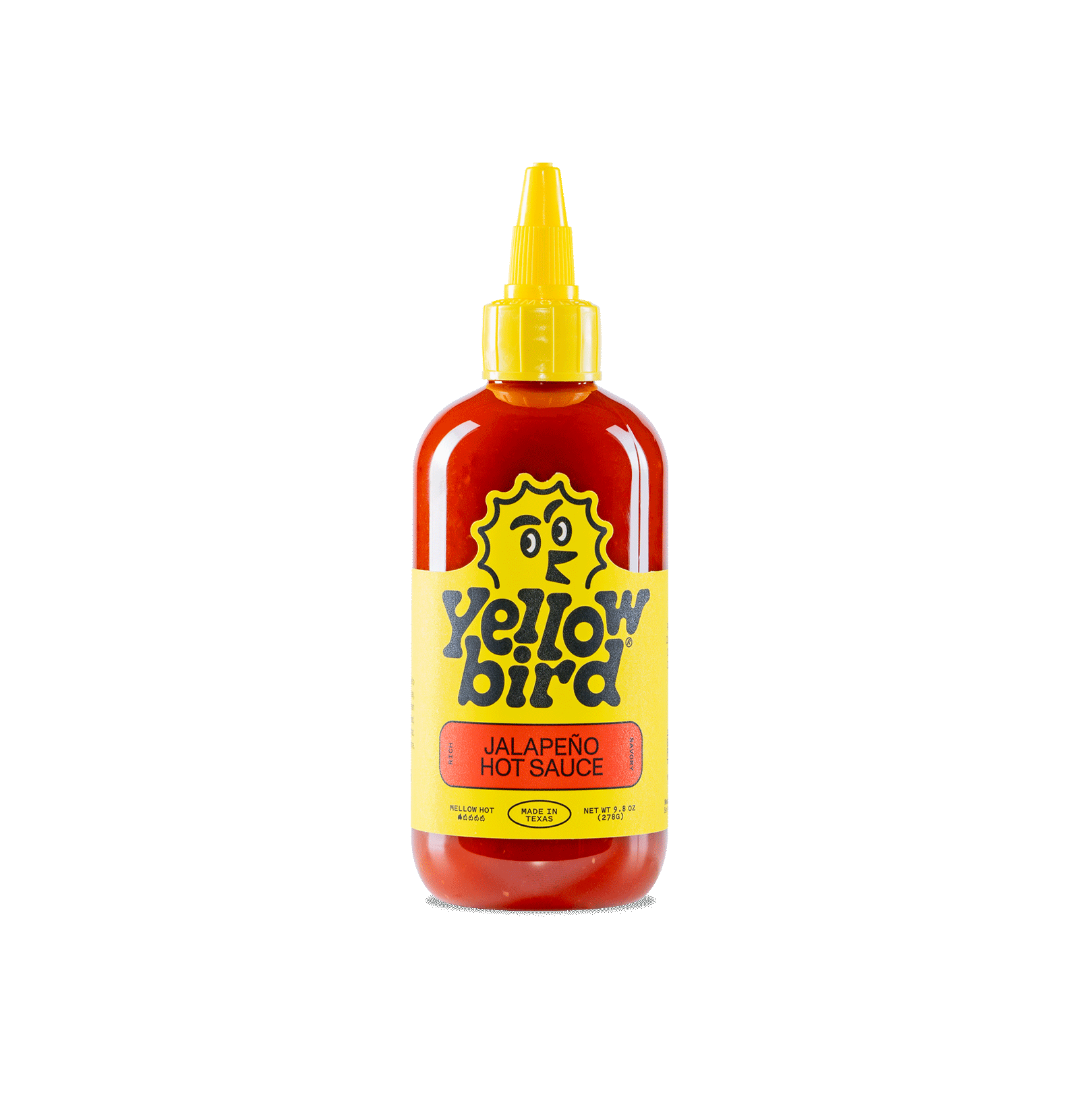 Yellowbird Classic Jalapeno Hot Sauce 9.8 oz