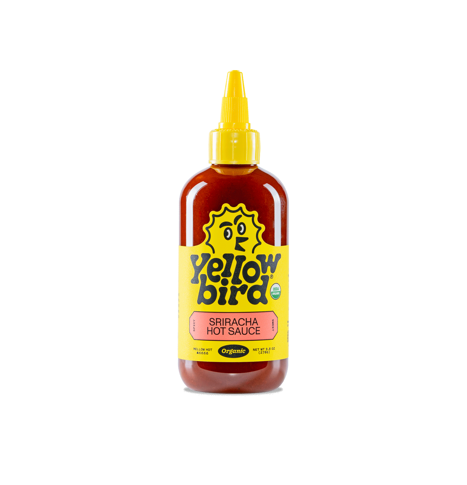 Yellowbird Organic Sriracha Hot Sauce 9.8 oz