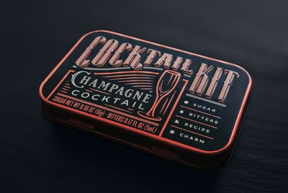 Cocktail Kits 2 Go Champagne Cocktail Tin