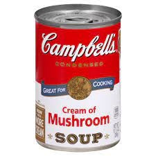 Campbells Cream Of Mushroom Soup 10.5oz