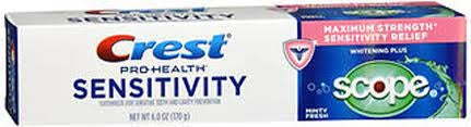 Crest Minty Fresh Pro-Health Sensitivity Toothpaste 6oz