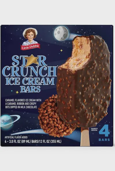 Little Debbie Star Crunch Bars 4 ct