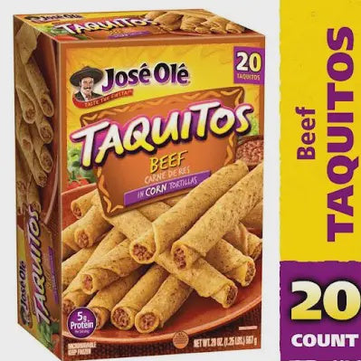 Jose Ole Beef & Cheese Taquitos 22.5 oz