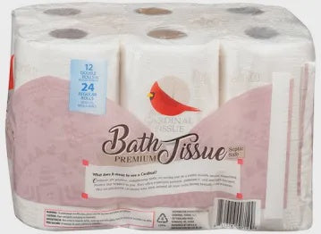 Cardinal Premium Bath Tissue 12 roll