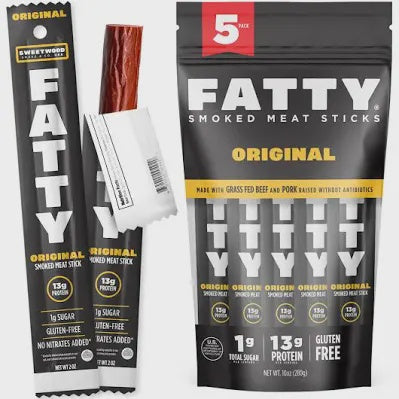 Sweetwood Fatty Meat Sticks Original 5 pack