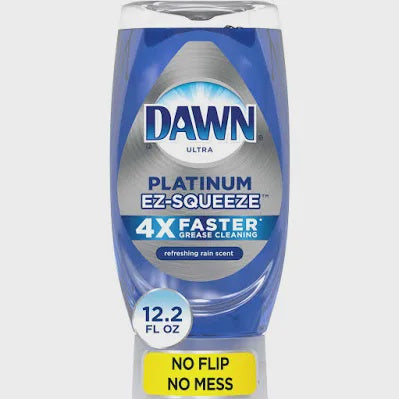 Dawn Ultra Platinum Rain Ez-Squeeze Dishwashing Liquid 12.2 oz