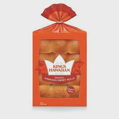 Kings Hawaiian Rolls 12 pack