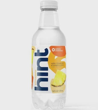 Hint Water Pineapple 16oz Bottle