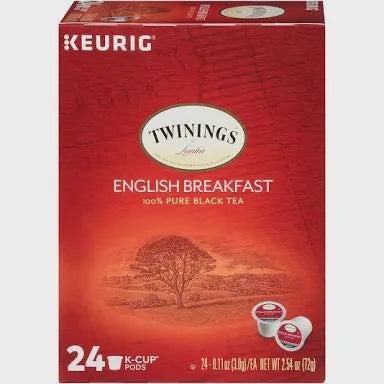 Twinings Pure Black Tea English Breakfast 50ct