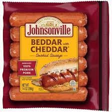 Johnsonville Beddar with Cheddar Smoked Sausage 14 oz