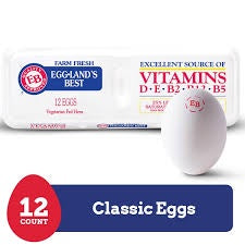 Eggland's Best Large White Eggs 1 doz