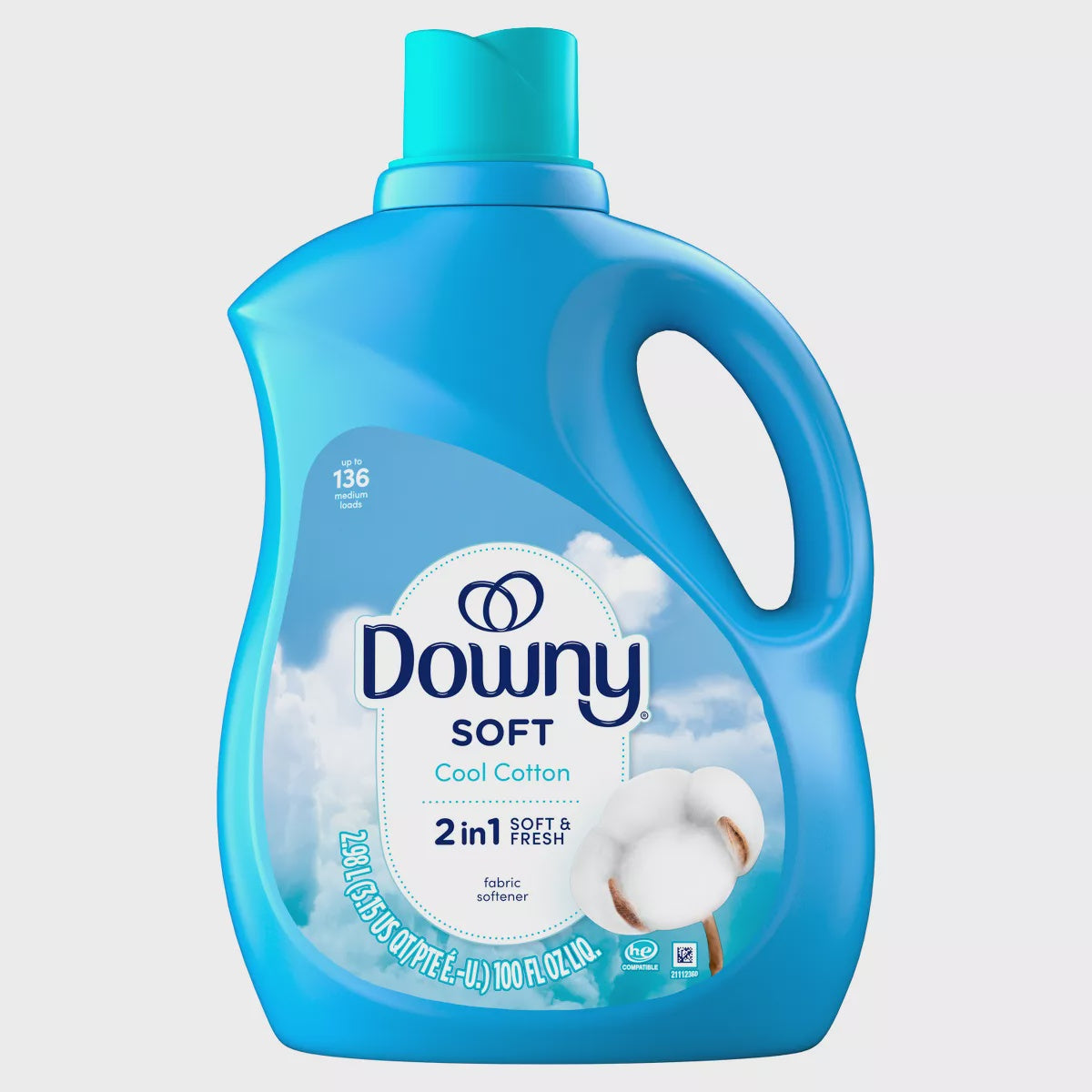 Downy Cool Cotton Fabric Softener 100 oz