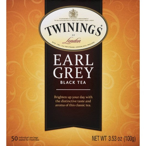 Twinings Earl Grey Tea 50ct