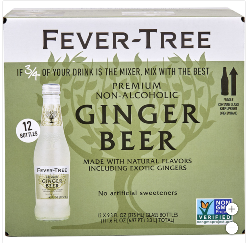 Fever Tree Ginger Beer 12pk