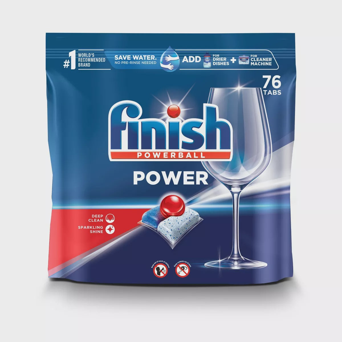 Finish Powerball Power Tabs 76 ct