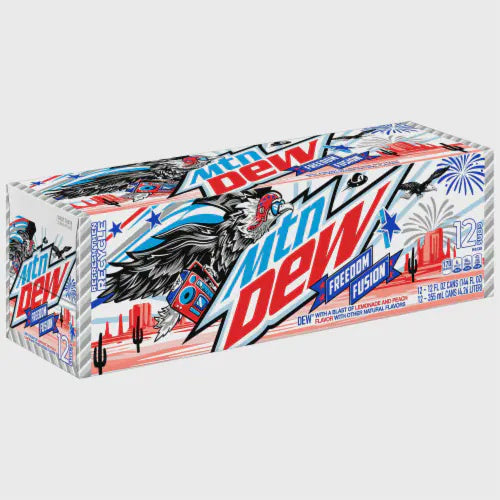 Mountain Dew Freedom Fusion 12pk