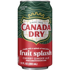 Canada Dry Fruit Splash 12oz Can