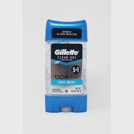 Gillette Clear Gel Non-Irritant Cool Wave Deodorant3.8 oz