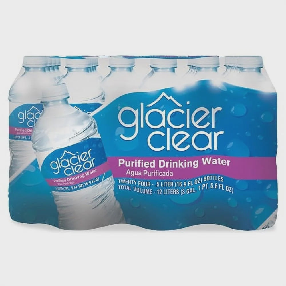 Glacier Clear Drinking Water 24pk