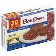 Bob Evans Sausage Patties 30ct