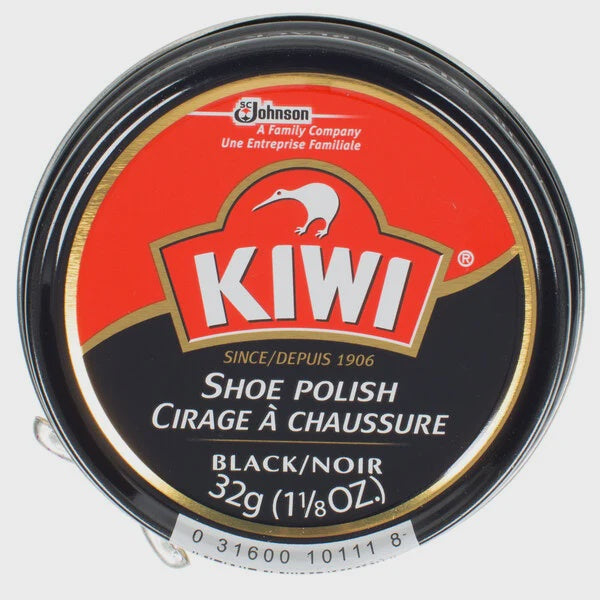 Kiwi Black Shoe Polish 32g