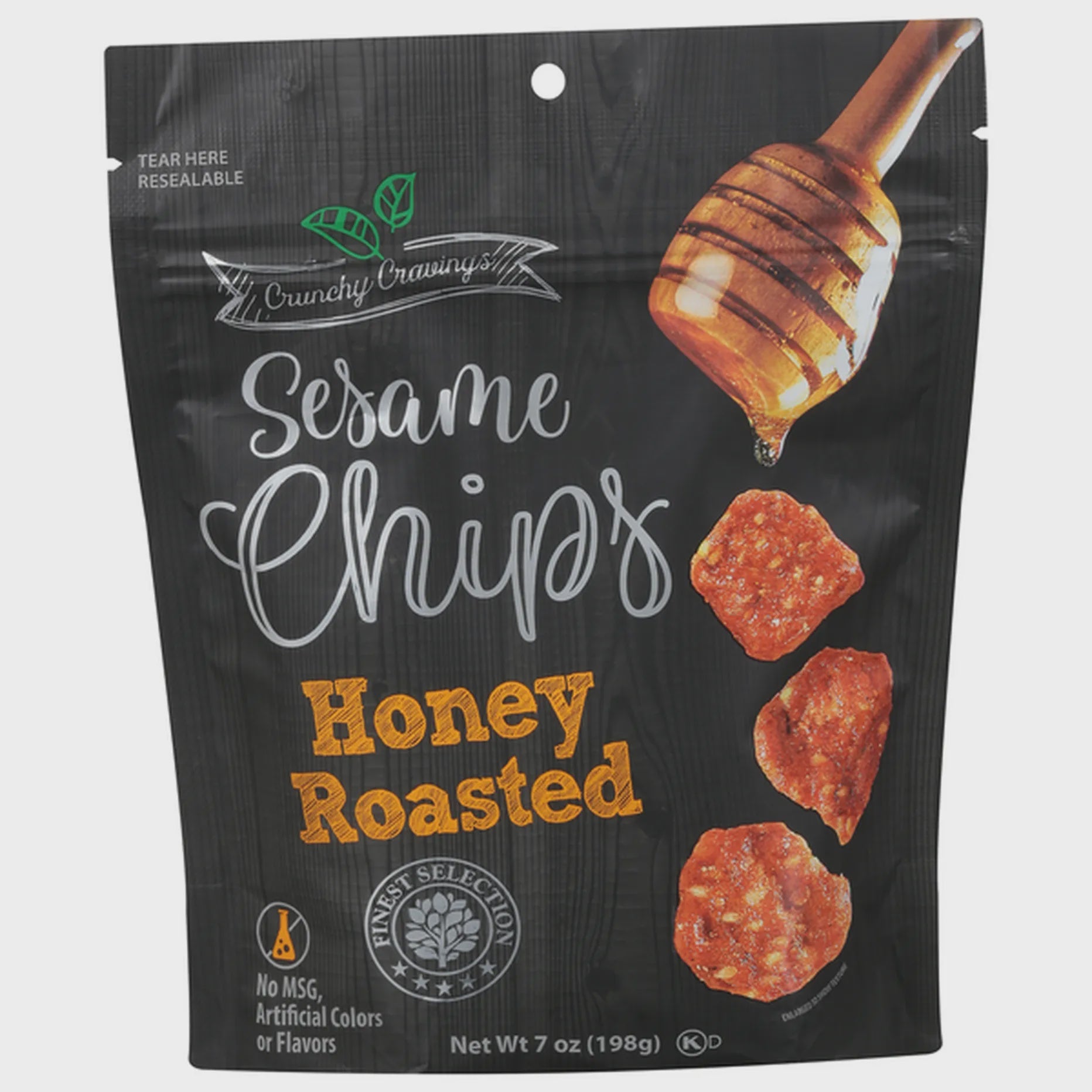 Crunchy Cravings Sesame Chips Honey Roasted 7oz