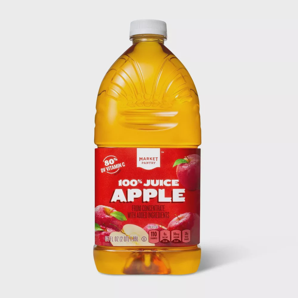 Market Pantry 100% Apple Juice 64oz