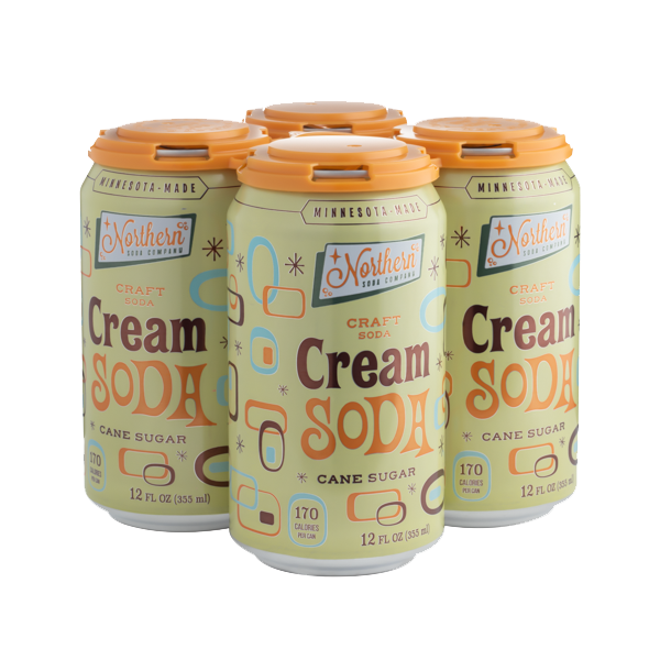 *Northern Soda Co. Cream Soda 4pk