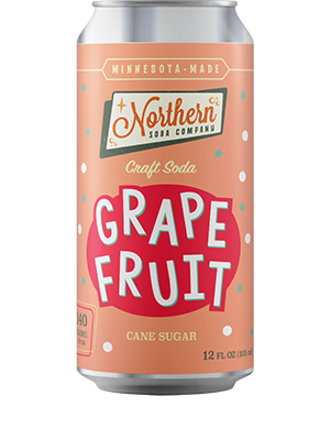 Northern Soda Co. Grapefruit Soda 4pk