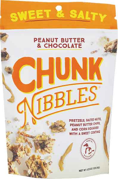 Chunk Nibbles Snack Mix Peanut Butter & Chocolate 4.25oz