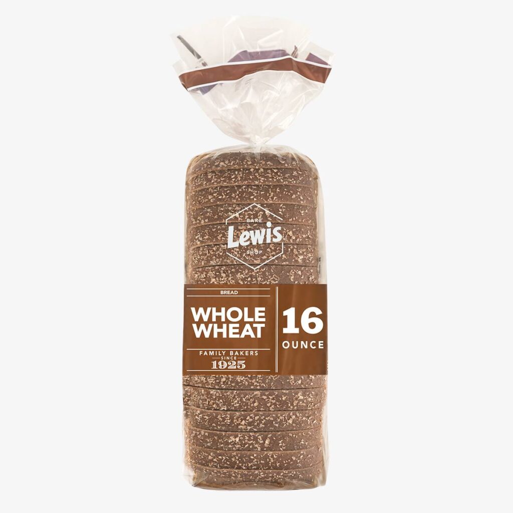 Lewis Bake Shop Whole Wheat Loaf Bread 16 oz