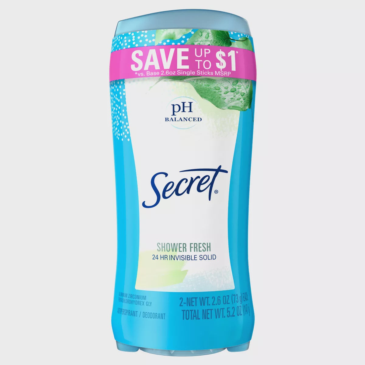 Secret Shower Fresh Antiperspirant/Deodorant 2.6 oz