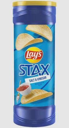 Lays Stax Salt & Vinegar 5.5oz