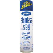 Sprayway Stainless Steel Oil Based Cleaner & Polish 15oz