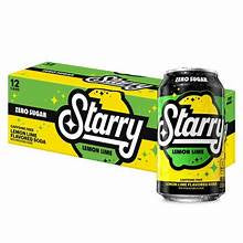 Starry Lemon Lime Zero Sugar 12pk