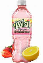 *Nature's Twist Strawberry Lemonade Sugar Free 16 oz