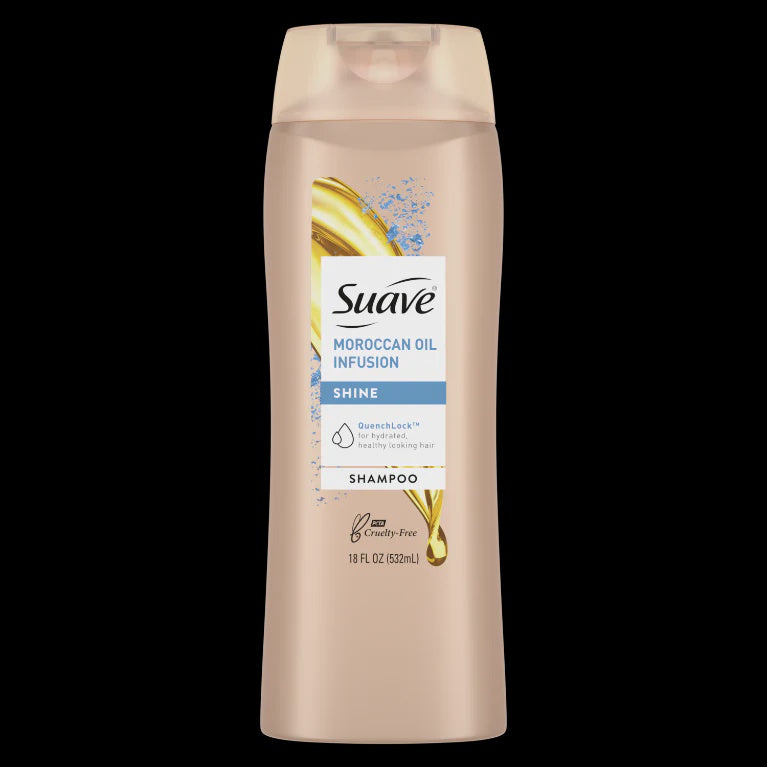 Suave Moroccan Oil Infusion Shine Shampoo 18 oz